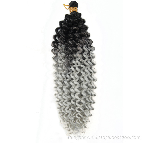 Short crochet hair braids for sale, 2019 popular water wave crochet hair